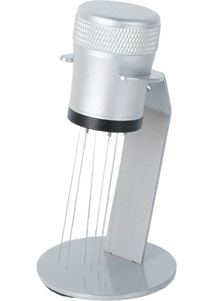 Kahve Gevşek Toz Iğne Bez Tozu Iğne Stand 6 Pimli Kahve Karıştırıcı Çıkarılabilir ve Yıkanabilir Toz Iğne, B (Yurt Dışından) indirimleri