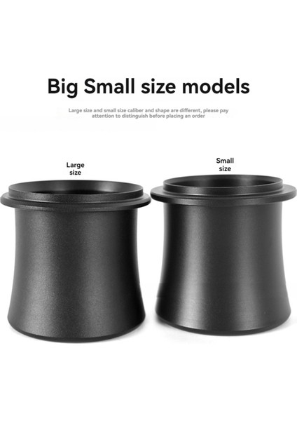 Kahve Makinesi Catch Fincan Espresso Kahve Dozlama Bardağı Elektrikli Değirmeni Tozu Yakalayıcı El Demleme Uçurum Önleyici Toz Bardağı, B (Yurt Dışından)