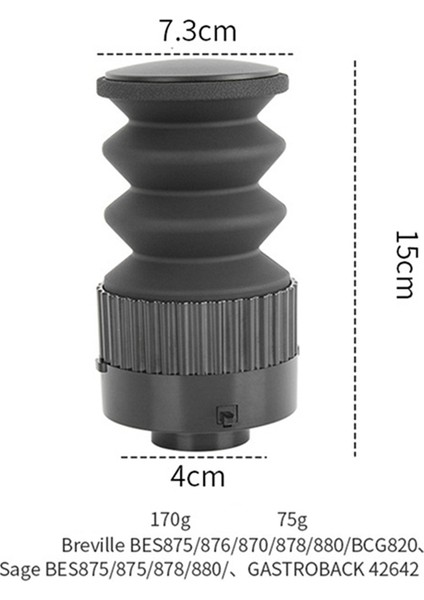 Breville Üfleme Tozu Kutusu Kahve Öğütücüsü Havayı Üfleme Fasulye Çöp Kutusu Dozajı Körükle (Siyah Kapak) Için Uygundur (Yurt Dışından) fiyatları