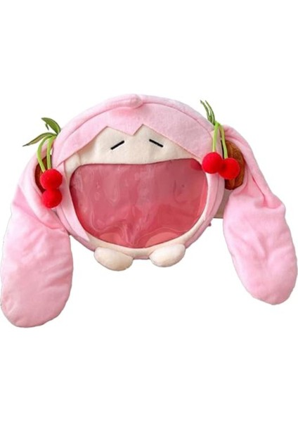 Önü Şeffaf Pencereli Omuz Çantası Pembe fiyatları