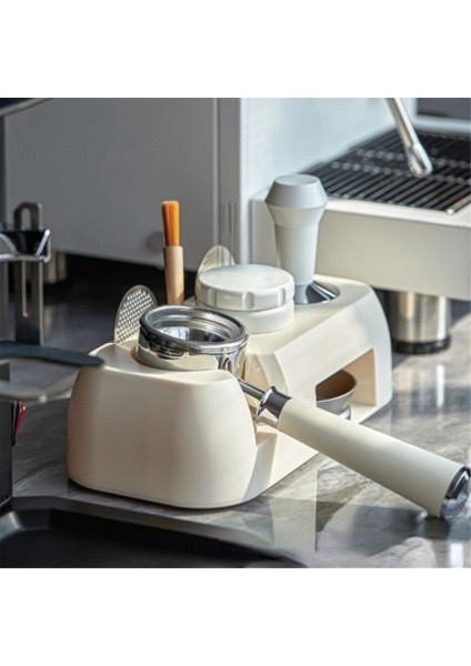 51-58MM Kahve Kurcalama Istasyonu Stand Evrensel Kahve Portafilter Depolama Rafı Kahve Dağıtıcı Tutucu Taban Kahve, B (Yurt Dışından) fırsatları