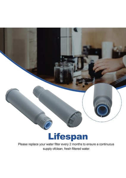 2pcs Plastik Mutfak Kahve Makinesi Ev Araçları Su Filtre Elemanları Güvenli Kruplar Için Tat Aksesuarlarını Geliştirin Claris F08 (Yurt Dışından) fiyatları