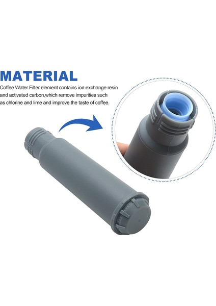 2pcs Plastik Mutfak Kahve Makinesi Ev Araçları Su Filtre Elemanları Güvenli Kruplar Için Tat Aksesuarlarını Geliştirin Claris F08 (Yurt Dışından) fırsatları