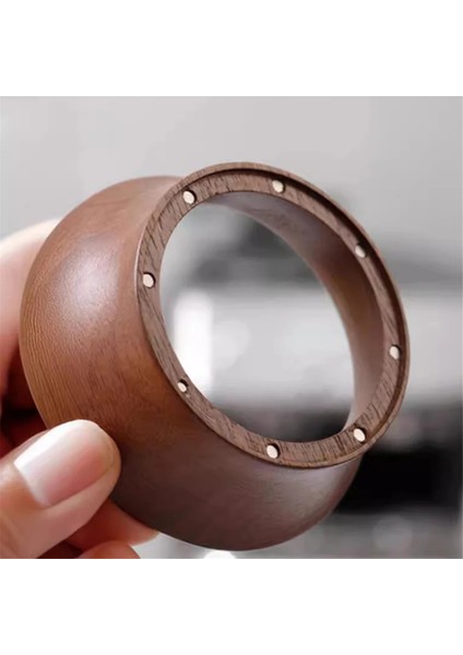 Delonghi E61 Portafilter Espresso Aksesuarları Için Kahve Dozlama Yüzüğü Huni Manyetik 53MM Ceviz (Yurt Dışından) fırsatları