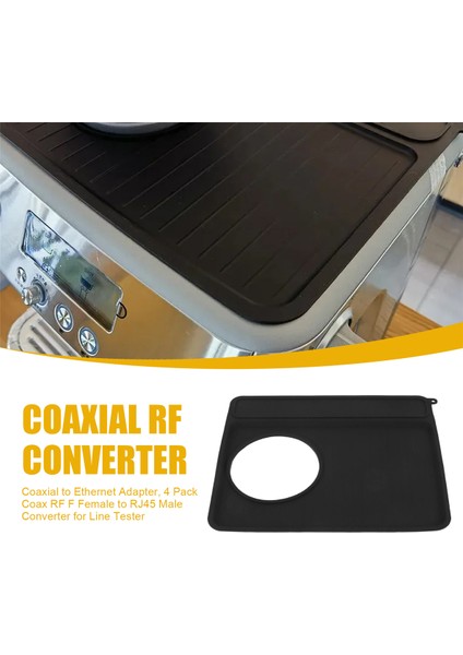 Breville Için Tamping Mat 870/880, Espresso Kurcal Mat, Espresso Makinesi Barista Siyahı Için Espresso Tamping Istasyonu (Yurt Dışından) fırsatları