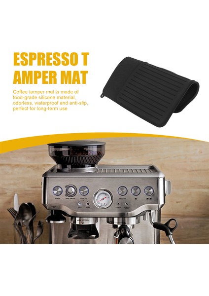 Breville Için Tamping Mat 870/880, Espresso Kurcal Mat, Espresso Makinesi Barista Siyahı Için Espresso Tamping Istasyonu (Yurt Dışından) indirimleri
