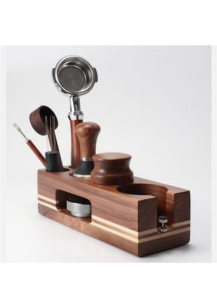 Kahve Kurcalama Tutucu Ahşap Doldurma Destek Tabanı Espresso Kurcalama Mat Istasyonu Barista Kahve Aksesuarları Için Standı 54MM (Yurt Dışından) fırsatları