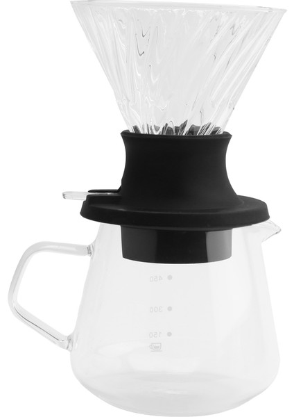 600ML Daldırma Damma Anahtarı Cam V60 Için Cam Kahve Makerüne Dökülme V Şekil Drap Kahve Drapper ve Filtreleri Şeffaf (Yurt Dışından) fiyatları