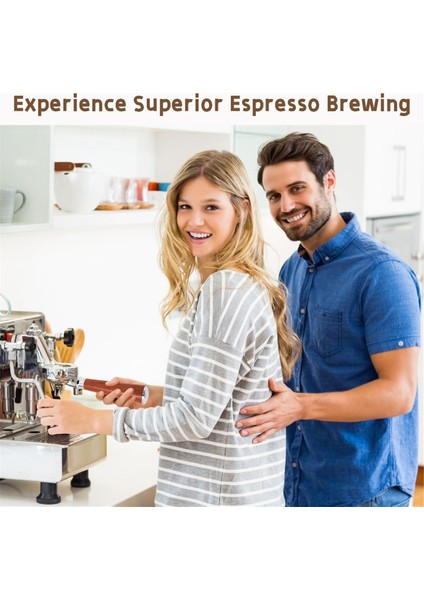 54MM Dipsiz Portafilter - Kahve Makinesi Için 54MM Puck Ekranlı Dipsiz Portafilter Filtre Sepeti (Yurt Dışından) indirimleri