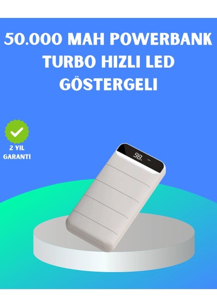 Buğz 22.5W Pd Destekli Taşınabilir Şarj Cihazı Çoklu Çıkışlı Model Powerbank