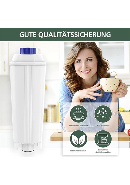 Delonghi DLSC002 Filtresi Ecam, Esam, Etam, Bco, Ec Için 6 Paket Kahve Makinesi Filtresi Aktif Karbon Yumuşatıcısı (Yurt Dışından) indirimleri