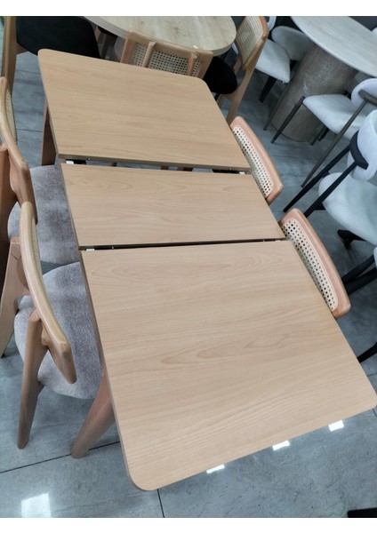 120 x 70 Ortadan Acılır Masa Takımı indirimleri