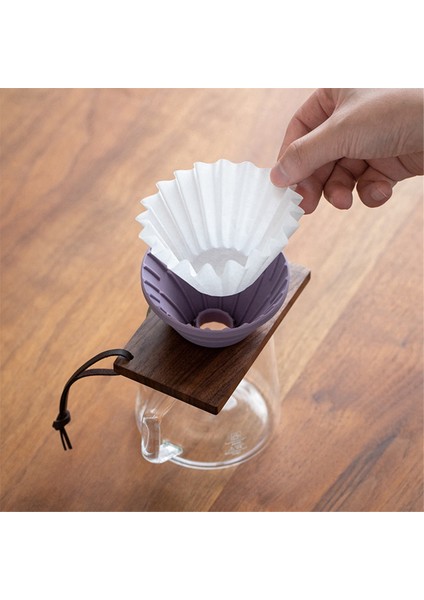 Ahşap Kahve Filtre Bardağı Tutucu Madde Ahşap Damla Filtre Dekoratif Kahve Tozu Filtre Kağıt Tutucu Kare Kahve Tepsisi (Yurt Dışından) indirimleri