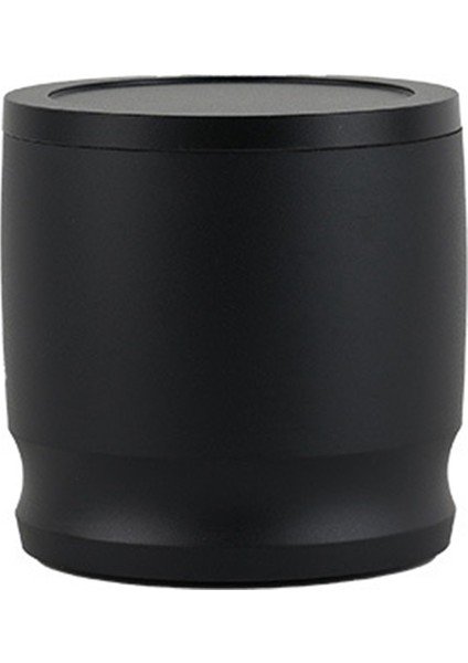58MM Kahve Dozlama Fincanı Alüminyum Alaşım Espresso Dozlama Huni Demleme Kabı Portafilter Dozlama Yüzüğü Siyah (Yurt Dışından)