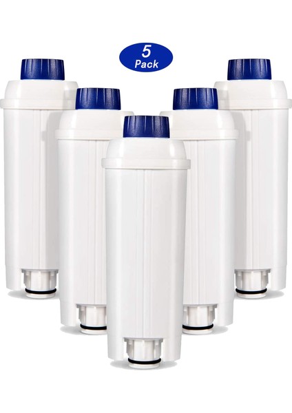 5x Kahve Makinesi Filtreleri Delonghi Filtresi DLSC002, Su Filtresi Kartuşları Aktif Karbon Yumuşatıcı (Yurt Dışından) fiyatları