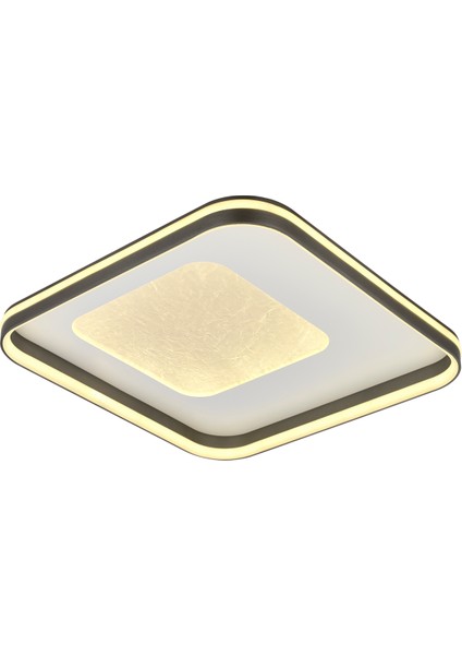 Silva 50 cm Plafonyer LED Avize 3 Renk Işık Modlu (Beyaz / Sarı / Gün Işığı) modelleri