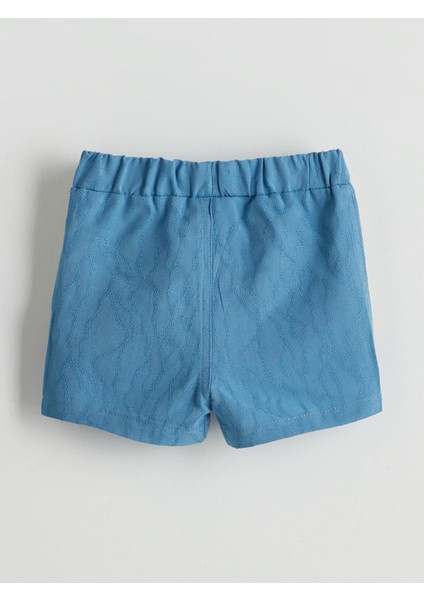 Yeni Sezon Kısa Kollu Basic Erkek Bebek Gömlek ve Şort 2'li Takım indirimleri