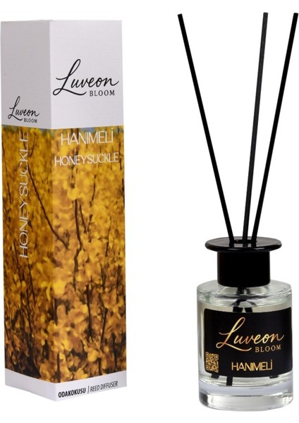 Hanımeli Bambu Çubuklu Oda Kokusu