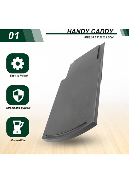 Mutfak Caddy Sürgülü Tepsisi, Mutfak Kahve Kaydırıcısı, Koşma Tepsisi Appliance Kaydırıcısı Haddeleme Tekerlekleri ile Koutertop (Yurt Dışından) fırsatları