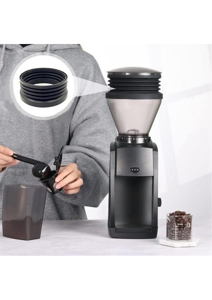 Hoppers Körük Kahve Çekirdekleri Öğütücü Baratza Için Tek Doz Hoppers, Yeniden Kullanılabilir Silikon Körükler, Kahve Öğütücü Fasulyesi Bin (Yurt Dışından) modelleri