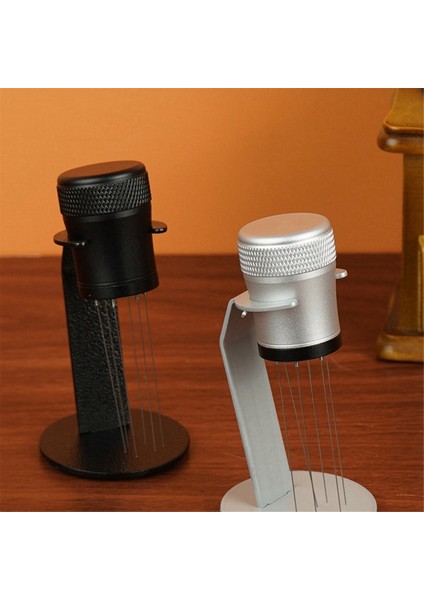 Kahve Gevşek Toz Iğne Bez Tozu Iğne Stand 6 Pimli Kahve Karıştırıcı Çıkarılabilir ve Yıkanabilir Toz Iğnesi, A (Yurt Dışından) fiyatları