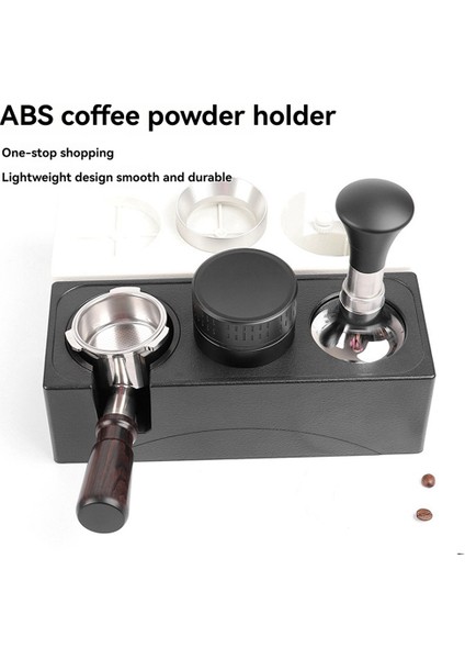 Espresso Makine Toz Tutucu, Kahve Depolama Tutucu, Tutuk Destek Standı, Espresso Makine Aksesuarları Beyaz (Yurt Dışından) indirimleri