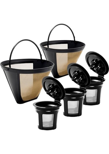 Ninja CFP200 CFP201 CFP301 Için Yeniden Kullanılabilir Kahve Filtresi CFP301 Çift Brew Rro Kahve Yeniden Kullanılabilir Kahve Podları Yapın (Yurt Dışından) fiyatları