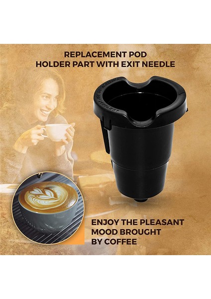 Keurig Tutucu Parçasının Yerini Çıkış Iğnesi, Uyumlu K-Elite, K-Café, K-Slim, Klasik Modeller-Kahve Makineleri (Yurt Dışından) modelleri