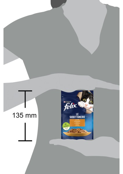Karışık Yaş Kedi Maması 85 gr x 104 Adet