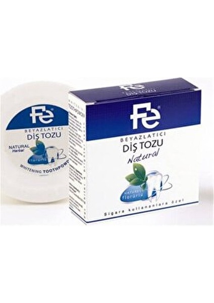 Beyazlatıcı Diş Tozu Natural Ağızda Ferahlık Sağlayan 100 g Herbal Aroma modelleri