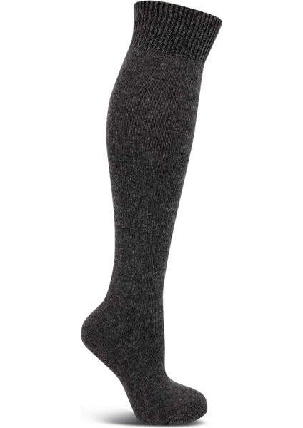 224 Kadın Diz Altı Yün Çorap