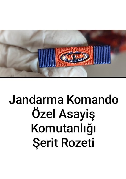 Jandarma Komando Özel Asayiş Komutanlığı Şerit Rozeti