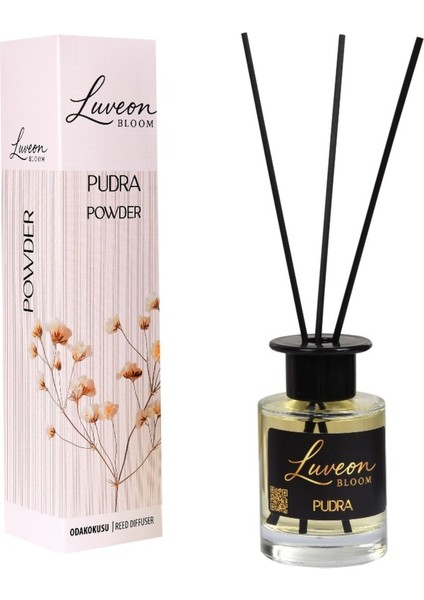 Pudra Bambu Çubuklu Oda Kokusu