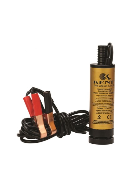 12 Volt Mazot Aktarma Pompası, 42 mm Dış Çap MAP01