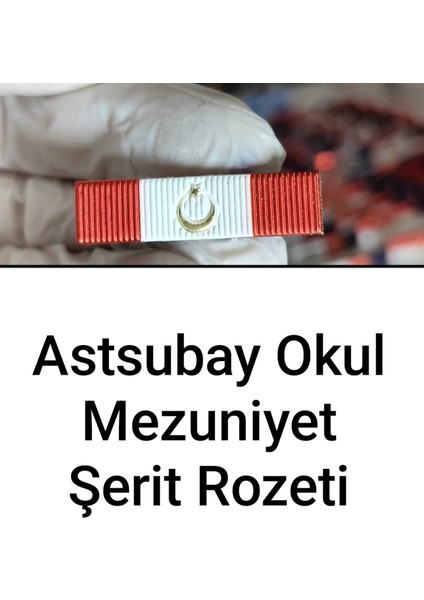 Astsubay Okul Mezuniyet Şerit Rozeti