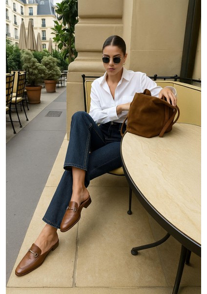 Kadın Yüksek Bel Mom Fit Indigo Jean Pantolon modelleri