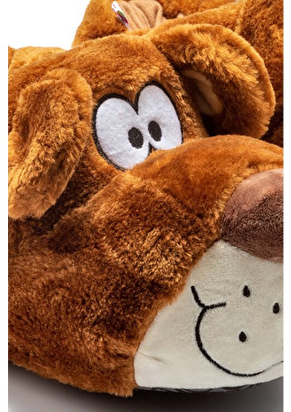 Fıbert Kahve Erkek Panduf