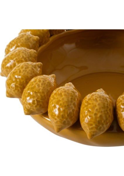 LEMON GROVE DEKORATİF KASE 37X37X14CM