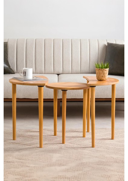 Sun & Moon Tasarım Sehpa – Modern ve Zarif Dekoratif Sehpa fırsatları