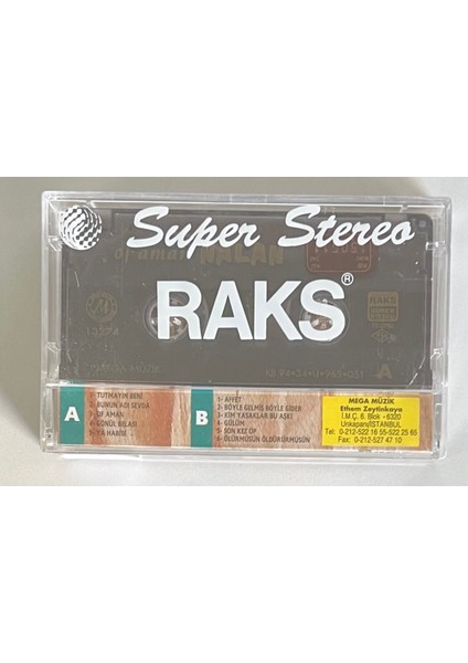 Nalan Of Aman Kaset (Jelatinli Sıfır Orijinal Dönem Baskı Kaset) fiyatları