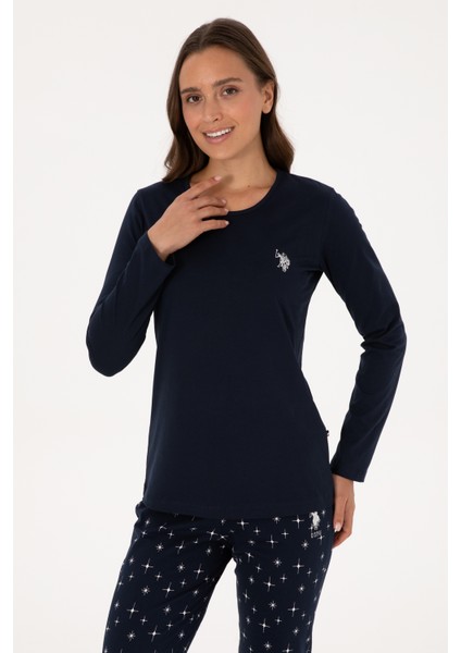 Kadın Lacivert Pijama Takım 50318897-VR033 modelleri