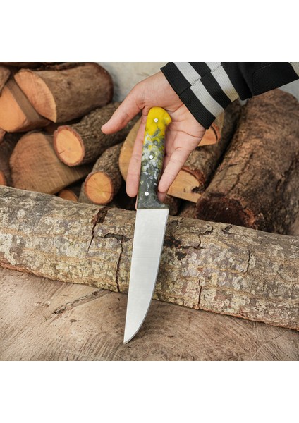 4'lü Kasap Bıçağı Seti + Kesme Tahtası - Paslanmaz Premium Kalite fırsatları