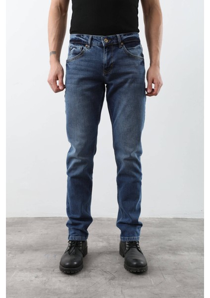 Erkek Jean Pantolon Mavi