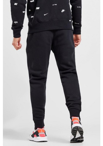 Nsw Clup Jogger Erkek Siyah Şardonlu Eşofman Altı fiyatları