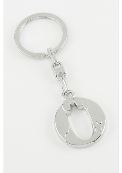 Ds-Derin Harfli Metal Anahtarlık-Ö