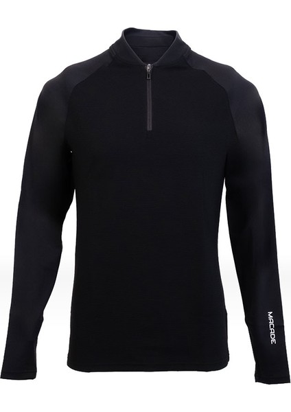 Golf Tech Bomber Zip Erkek SW20211055 Siyah