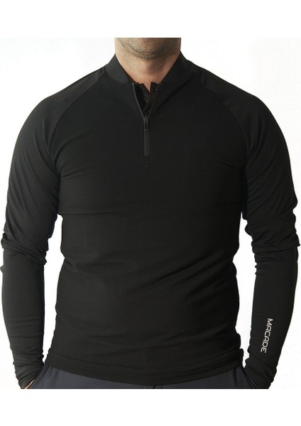 Golf Tech Bomber Zip Erkek SW20211055 Siyah fiyatları