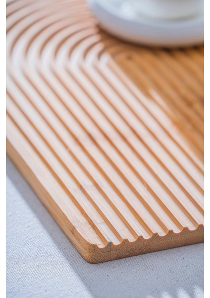 Bambu Sunum Tabak - 33 cm indirimleri