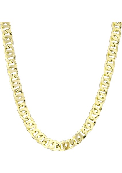 14 Ayar Kaplan Gözü Zincir Kolye - 17GR./45CM