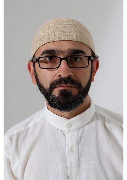 Kışlık Kadife Takke Düz Desen - Krem modelleri